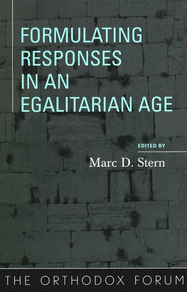 bokomslag Formulating Responses in an Egalitarian Age