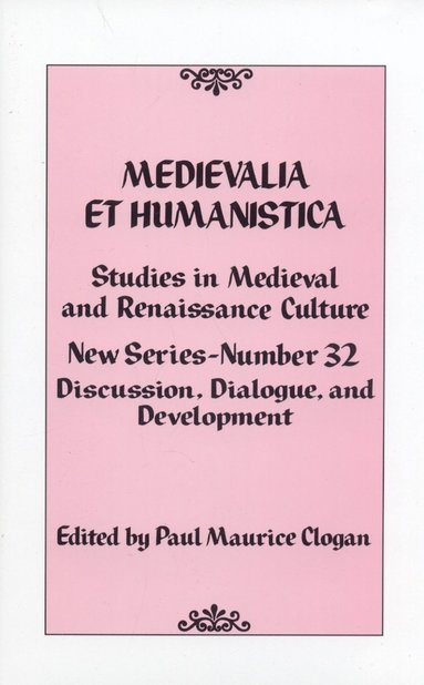 bokomslag Medievalia et Humanistica No. 32