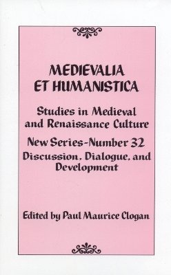 Medievalia et Humanistica No. 32 1