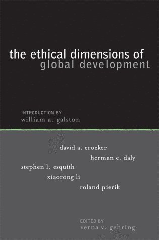 bokomslag Ethical Dimensions of Global Development