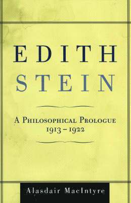 bokomslag Edith Stein