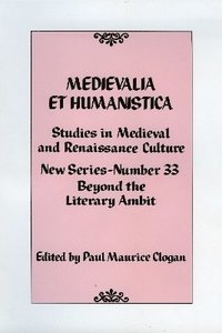 bokomslag Medievalia et Humanistica, No. 33