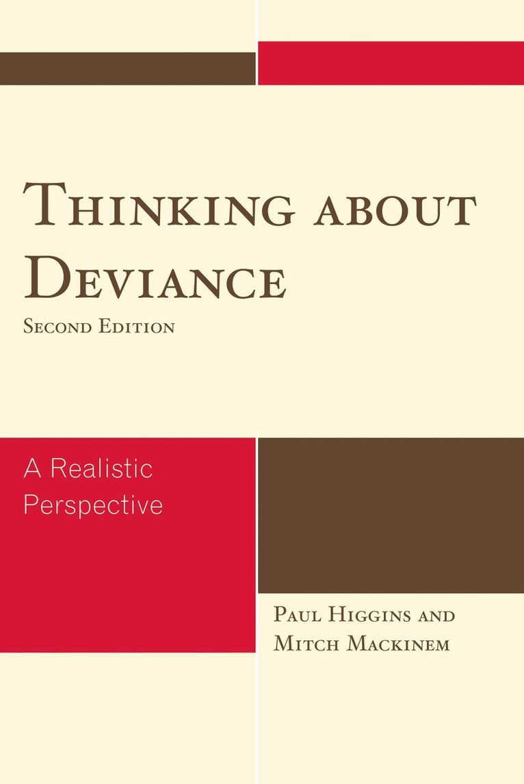 Paul Higgins, Mitch Mackinem - Thinking About Deviance, Inbunden