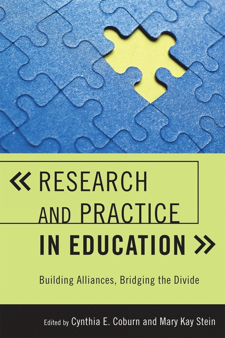 Cynthia E. Coburn, Mary Kay Stein - Research and Practice in Education, Inbunden