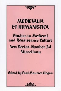 bokomslag Medievalia et Humanistica, No. 34