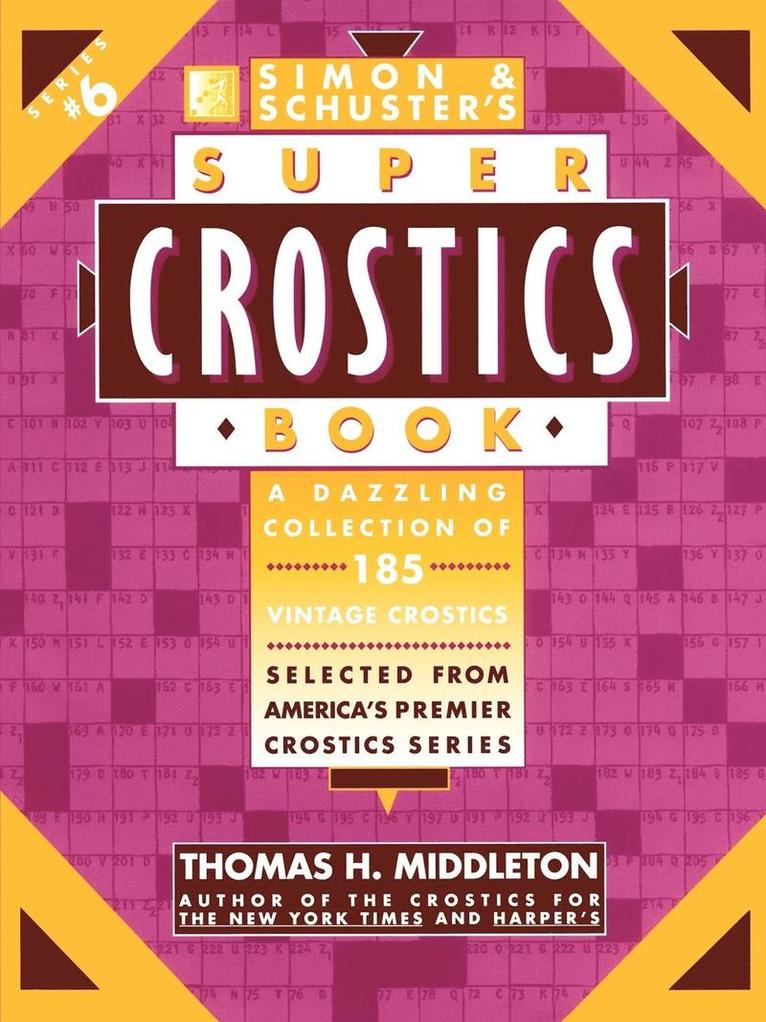Simon & Schuster Super Crostics Book #6 1