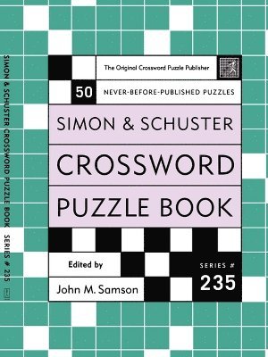 bokomslag Simon and Schuster Crossword Puzzle Book #235