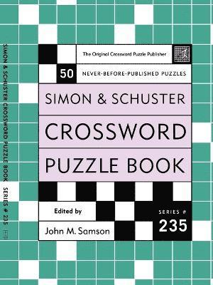 Simon and Schuster Crossword Puzzle Book #235 1