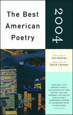 bokomslag The Best American Poetry 2004