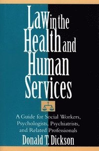 bokomslag Law in the Health and Human Services