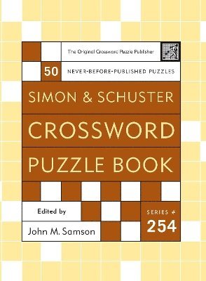 John M. Samson - Simon and Schuster Crossword Puzzle Book #254, Häftad