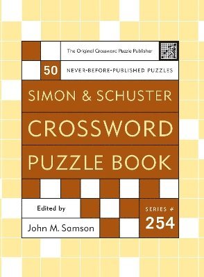 bokomslag Simon and Schuster Crossword Puzzle Book #254