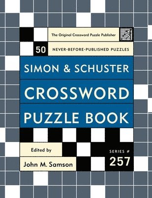 Simon And Schuster Crossword Puzzle Book #257 1