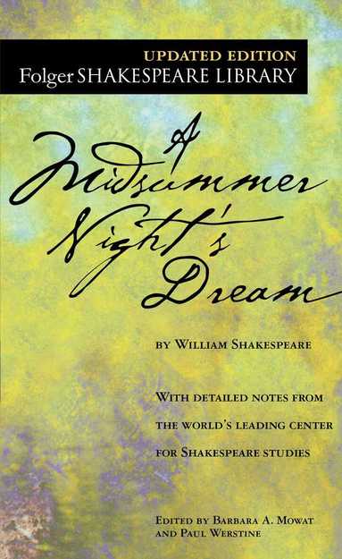 William Shakespeare, Dr. Barbara A. Mowat, Paul Werstine - Midsummer Night's Dream, Häftad