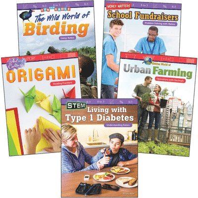 Multiple Authors - Fractions, Decimals, and Ratios Grade 6: 5-Book Set, Häftad