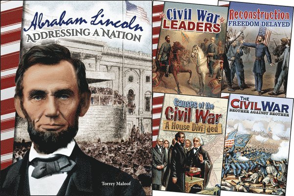 Multiple Authors, Michelle Ablard - Civil War & Reconstruction Grades 4+: 5-Book Set, Häftad