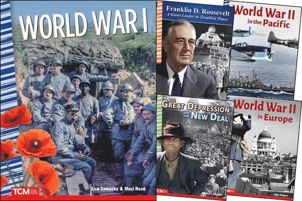 Multiple Authors - World Wars Grades 5+: 5-Book Set, Häftad
