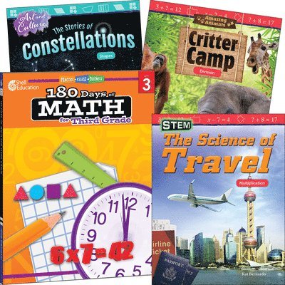 Multiple Authors - Learn-At-Home: Explore Math Bundle Grade 3: 4-Book Set, Häftad
