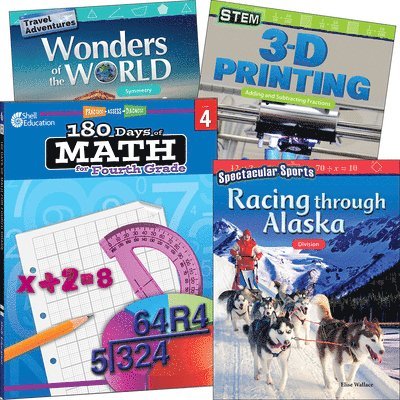Multiple Authors - Learn-At-Home: Explore Math Bundle Grade 4: 4-Book Set, Häftad