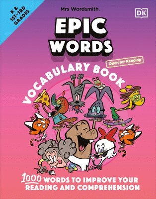 Mrs Wordsmith Epic Words Vocabulary Book, Kindergarten & Grades 1-3: 1,000 Words to Improve Your Reading and Comprehension