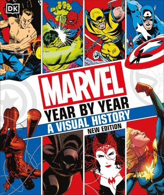 bokomslag Marvel Year by Year a Visual History New Edition