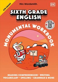 bokomslag Mrs Wordsmith 6th Grade English Monumental Workbook: + 3 Months of Word Tag Video Game