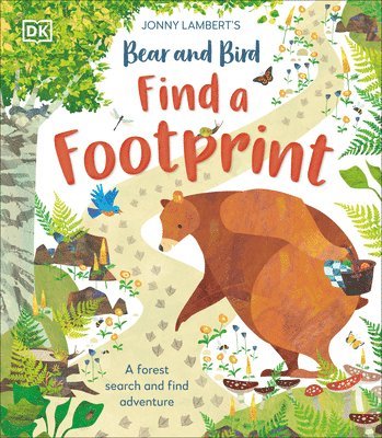 Jonny Lambert - Jonny Lambertâ (Tm)S Bear and Bird: Find a Footprint: A Woodland Search and Find Adventure, Inbunden