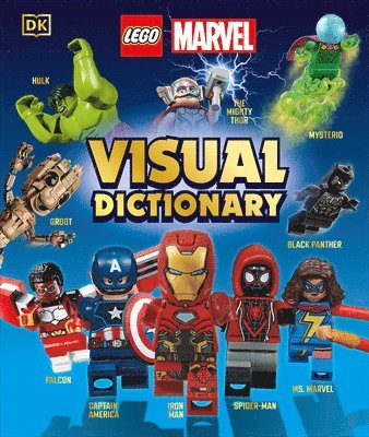 Simon Hugo, Amy Richau - Lego Marvel Visual Dictionary (Library Edition): Without Minifigure, Inbunden