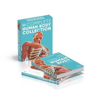 The Complete Human Body Collection: 2-Book Box Set - Human Body Reference Guide and Anatomy Coloring Book 1