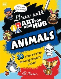 bokomslag Draw with Art for Kids Hub Animals