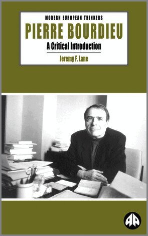 Jeremy F. Lane - Pierre Bourdieu, Häftad