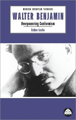 Esther Leslie - Walter Benjamin, Häftad