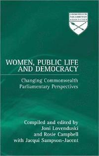 bokomslag Women, Public Life and Democracy
