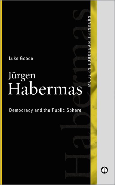 bokomslag Jurgen Habermas