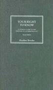 bokomslag Your Right to Know