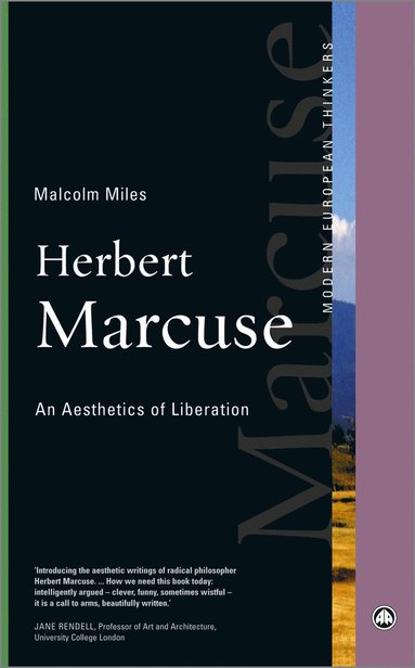 bokomslag Herbert Marcuse