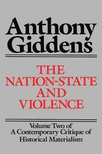 bokomslag Contemporary Critique of Historical Materialism: v. 2 Nation State and Violence