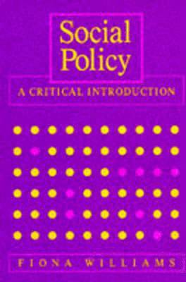 Fiona Williams - Social Policy, Häftad
