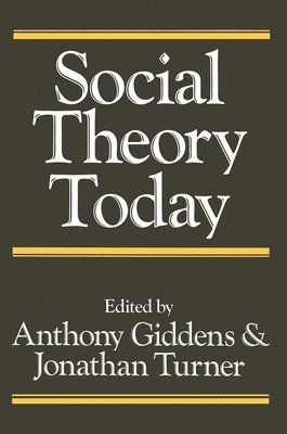 bokomslag Social Theory Today