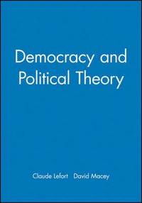 bokomslag Democracy and Political Theory