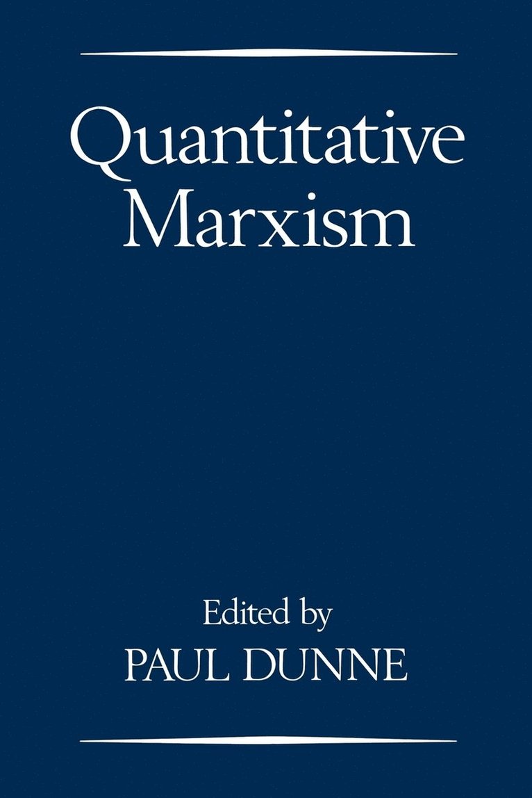 Quantitative Marxism 1