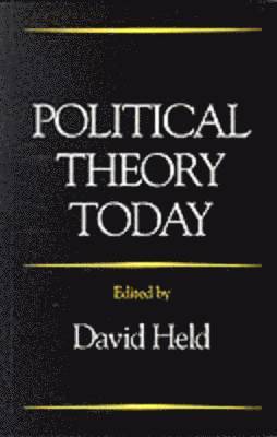 Political Theory Today 1