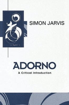 Simon Jarvis - Adorno, Häftad