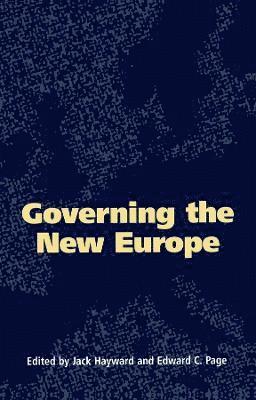 Edward Page, Jack Hayward - Governing the New Europe, Häftad