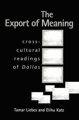 The Export of Meaning 1