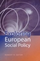 bokomslag Exploring European Social Policy