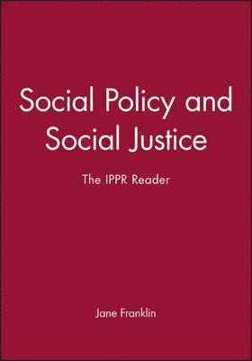 Jane Franklin, Jane (South Bank University) Franklin - Social Policy and Social Justice, Inbunden