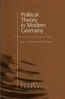 bokomslag Political Theory in Modern Germany