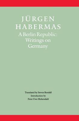 Jürgen Habermas - Berlin Republic, Inbunden