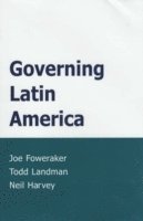 bokomslag Governing Latin America